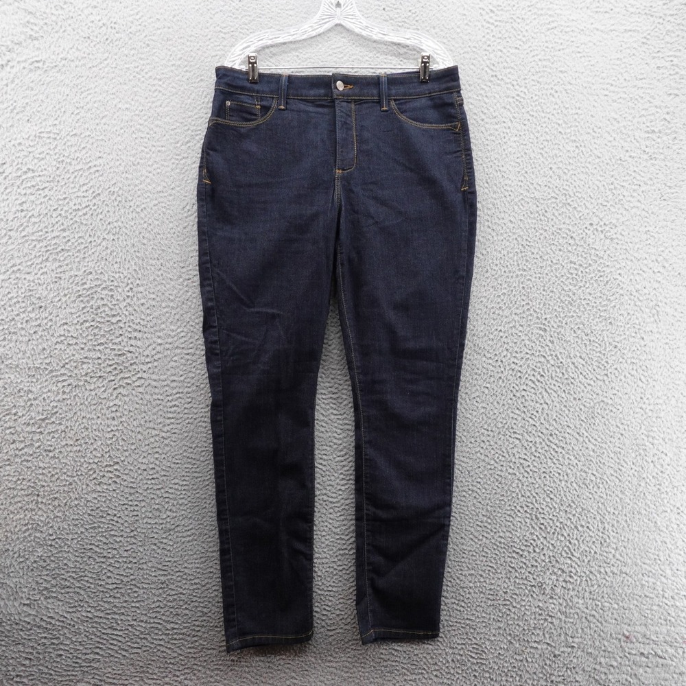 NYDJ Not Your Daughters Legging Jeans 14 Blue Mid Rise Stretch NYDJ